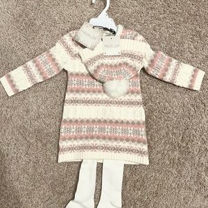 Rachel Zoe 3 Piece 12 month Baby Girl Dress Set